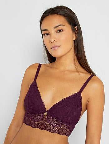 Triangle dentelle bijou