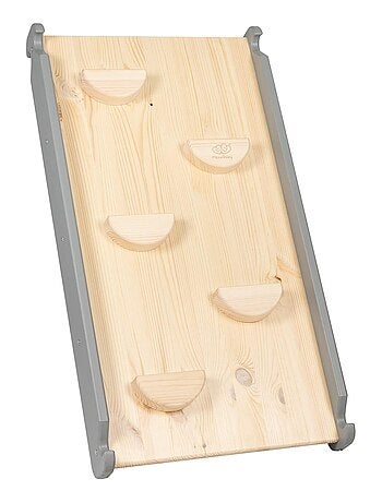 Triangle d'escalade avec Toboggan pour Enfants Structure d'escalade d'intérieur en Bois