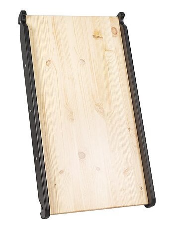 Triangle d'escalade avec Toboggan pour Enfants Structure d'escalade d'intérieur en Bois