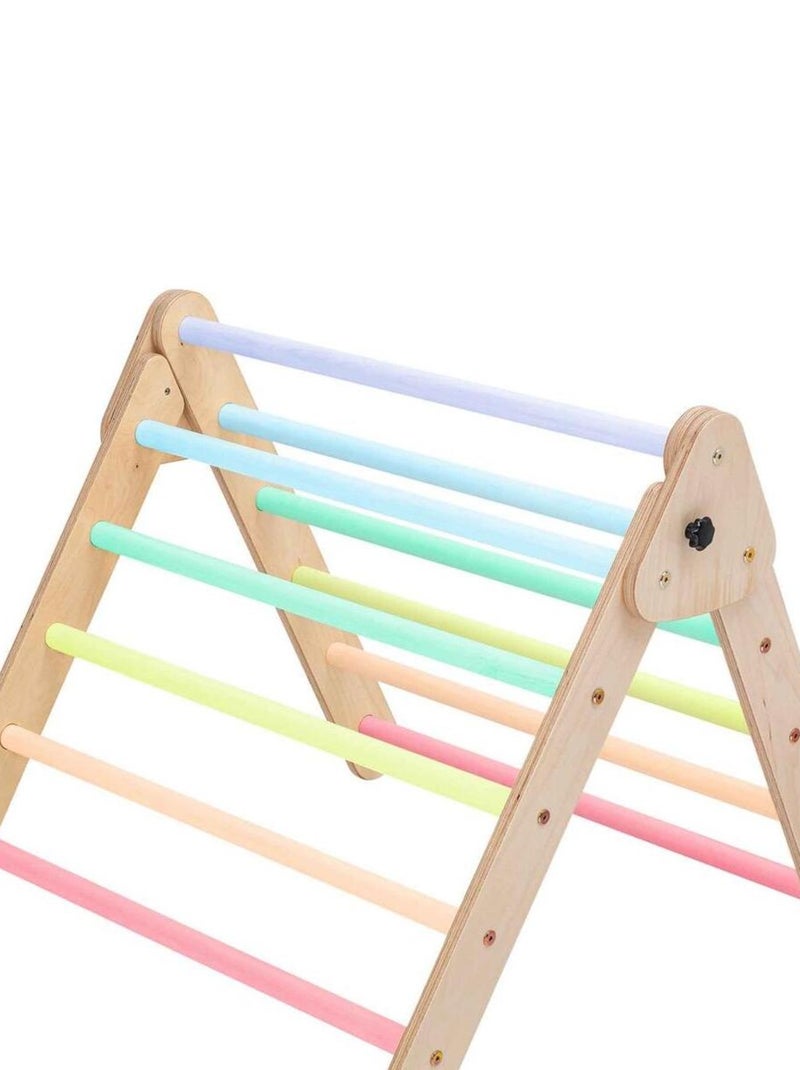 Triangle d'escalade et de motricité pour bébé fabriqué en Europe KateHaa Bleu clair - Kiabi