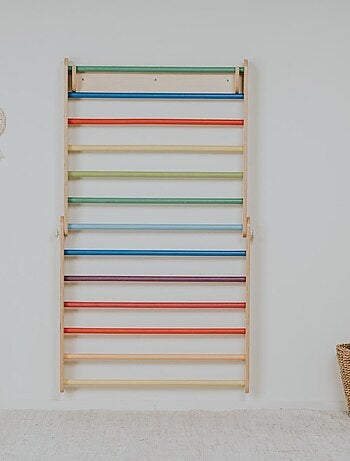 Triangle d’escalade + Mur suédois coloré