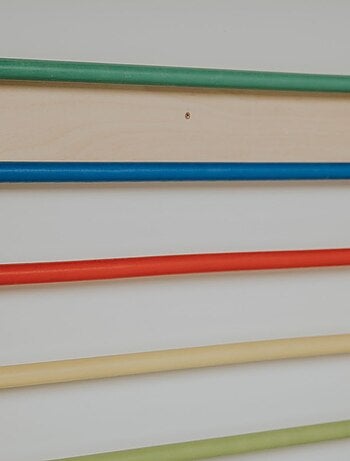 Triangle d’escalade + Mur suédois coloré