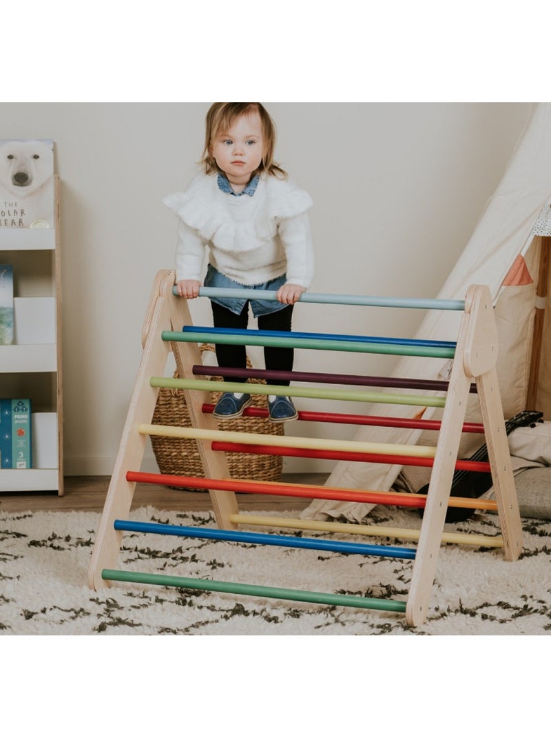 Triangle d’escalade Pikler Leg&Go Multicolore - Kiabi