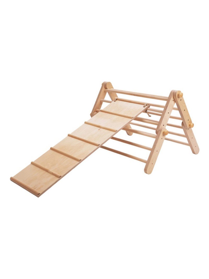 Triangle d’escalade Pikler Mopitri 4 segments modifiable - 1 rampe N/A - Kiabi