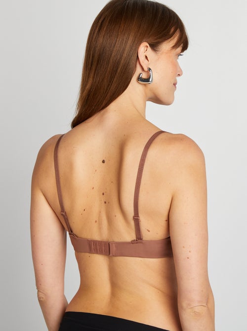 Triangle invisible en microfibre - Kiabi