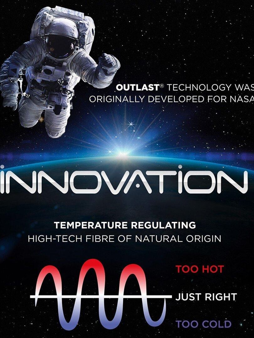 Tricot de peau col rond manches longues innovation régulateur de température Noir - Kiabi