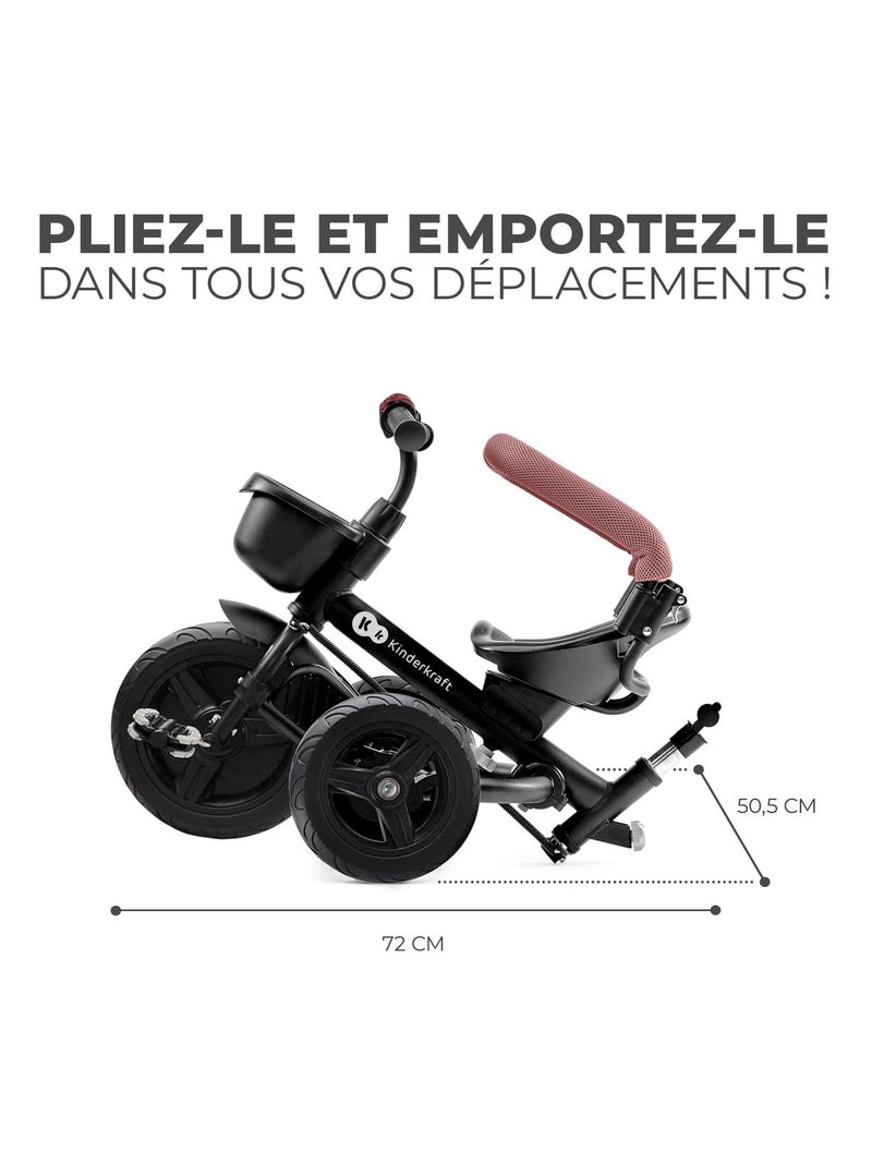 Tricycle aveo modèle pratique et confortable Rose - Kiabi