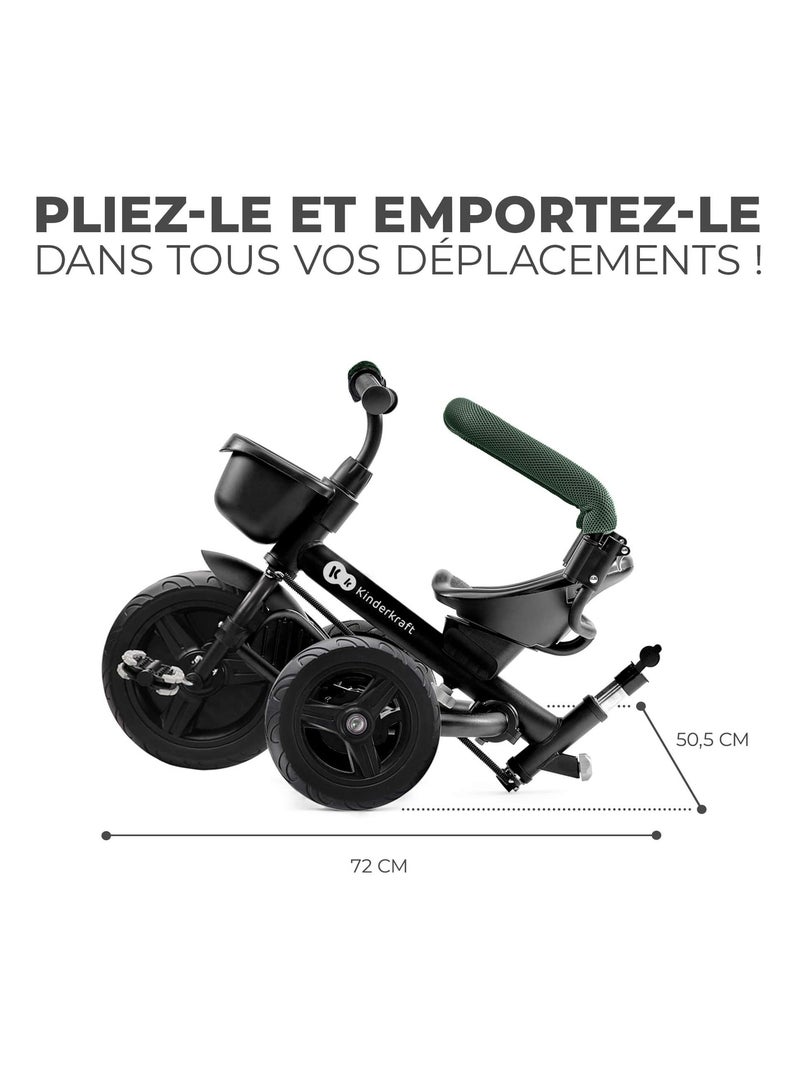 Tricycle aveo modèle pratique et confortable Vert - Kiabi