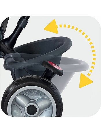 Tricycle Baby Driver Plus Gris