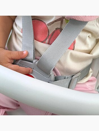 Tricycle Bébé évolutif - siège pivotant 360°, Vélo Enfant, Draisienne Roues EVA increvables, Pliable