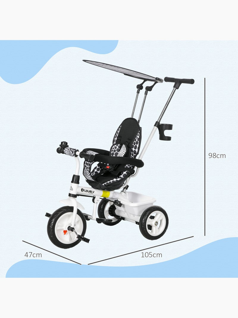 Tricycle enfant évolutif Blanc Blanc - Kiabi