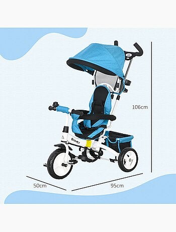 Tricycle enfant évolutif
