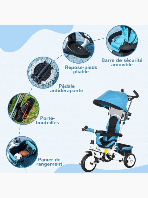 Tricycle enfant évolutif - Kiabi