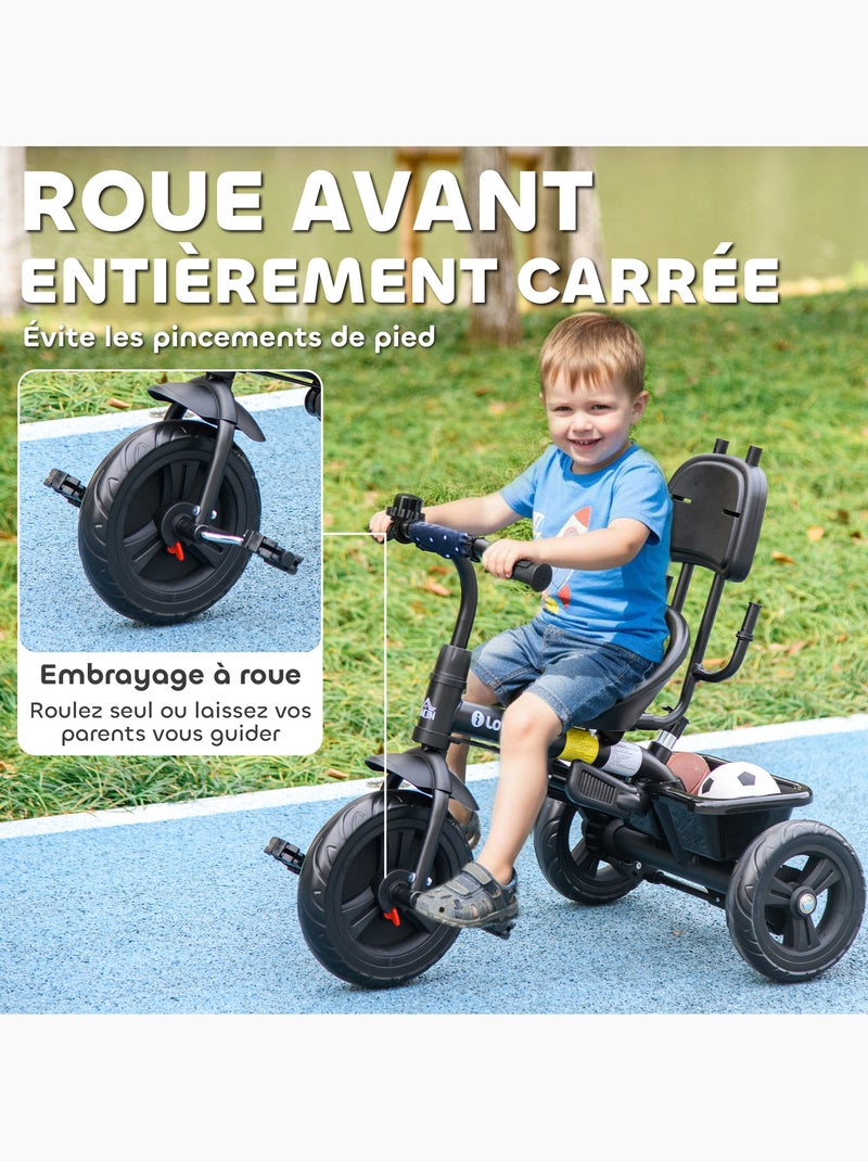 Tricycle enfant évolutif Bleu Bleu - Kiabi
