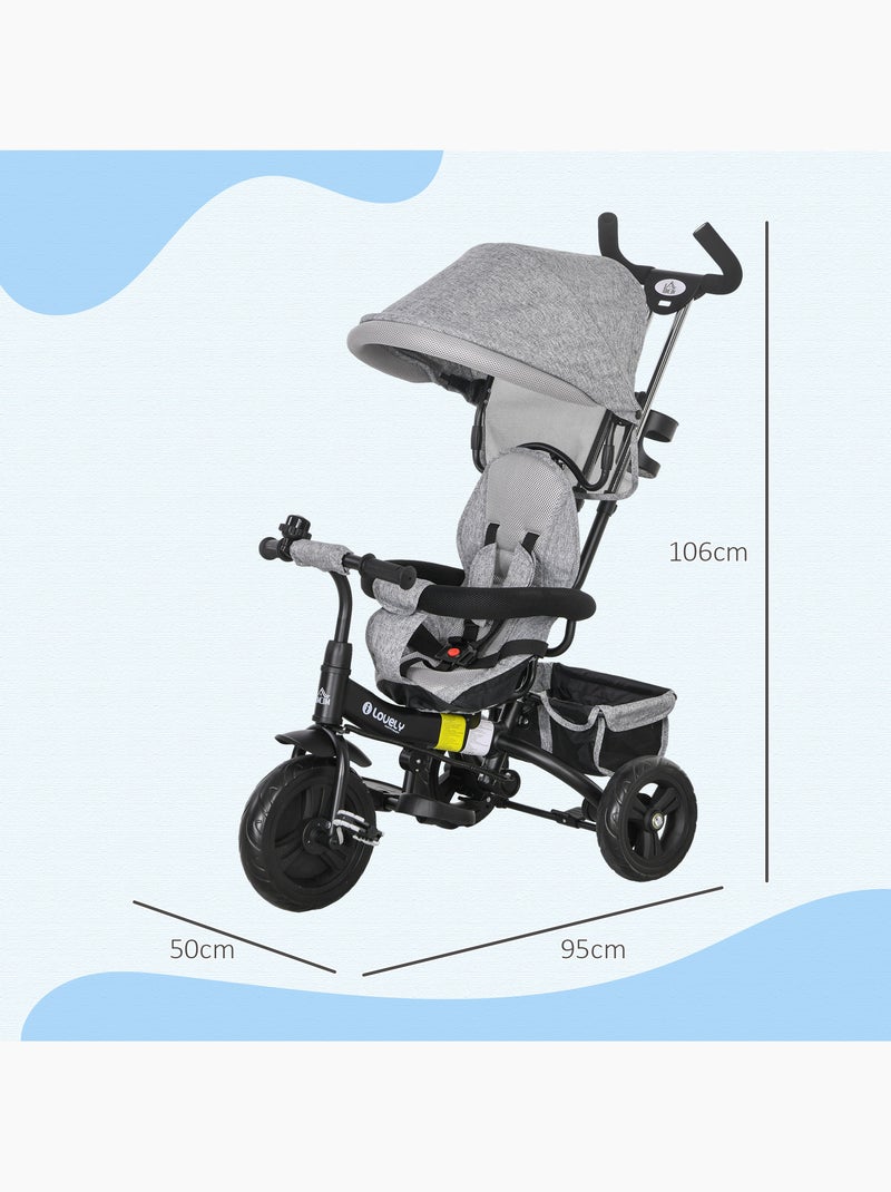 Tricycle enfant évolutif Gris - Kiabi