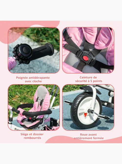 Tricycle enfant évolutif - Kiabi