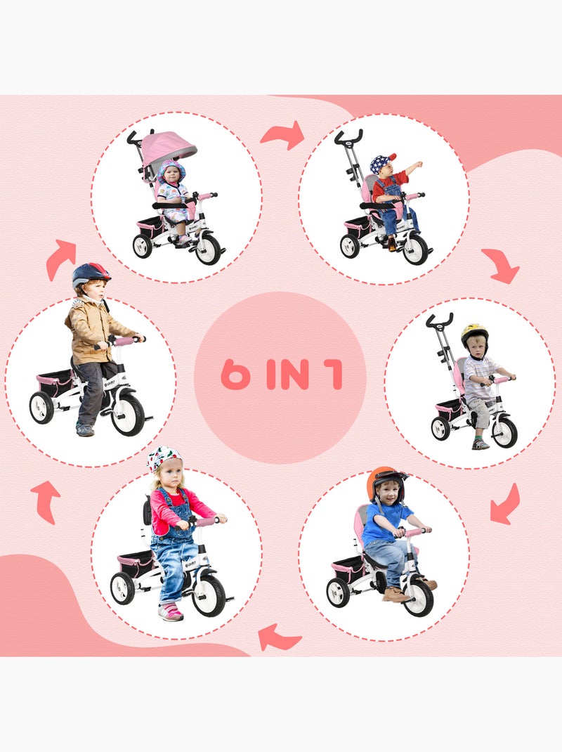 Tricycle enfant évolutif Rose - Kiabi