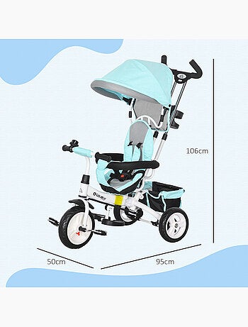 Tricycle enfant évolutif