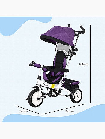 Tricycle enfant évolutif