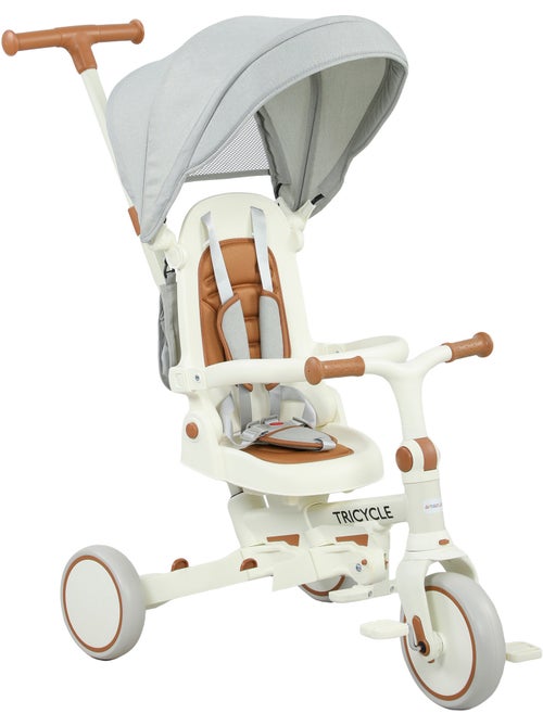 Tricycle enfant pliable évolutif 5 en 1 poignée telescopique - Kiabi