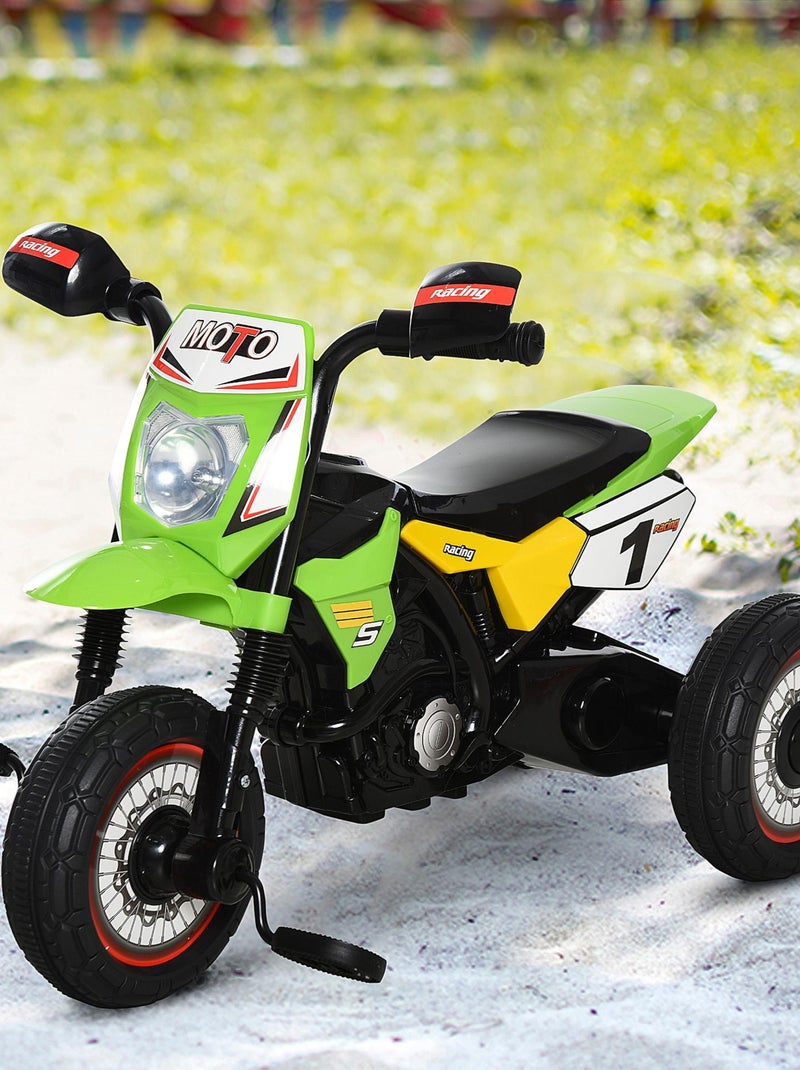 Tricycle enfants moto cross effets musicaux Vert - Kiabi