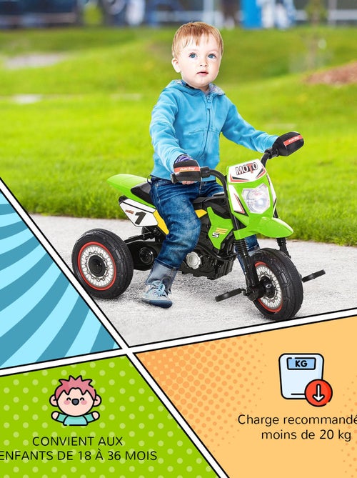 Tricycle enfants moto cross effets musicaux - Kiabi