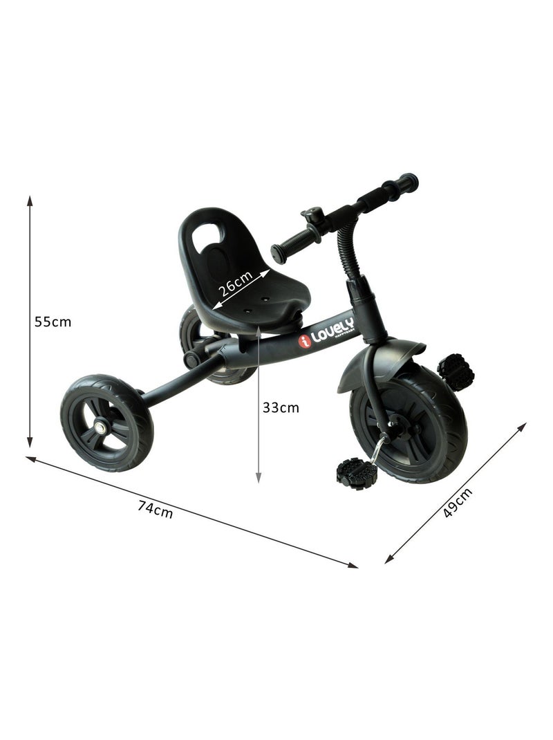 Tricycle enfants multi-équipé Noir - Kiabi