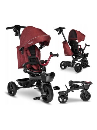 Tricycle évolutif - LIONELO Kori - Siège pivotant - Roue libre - 9-25kg