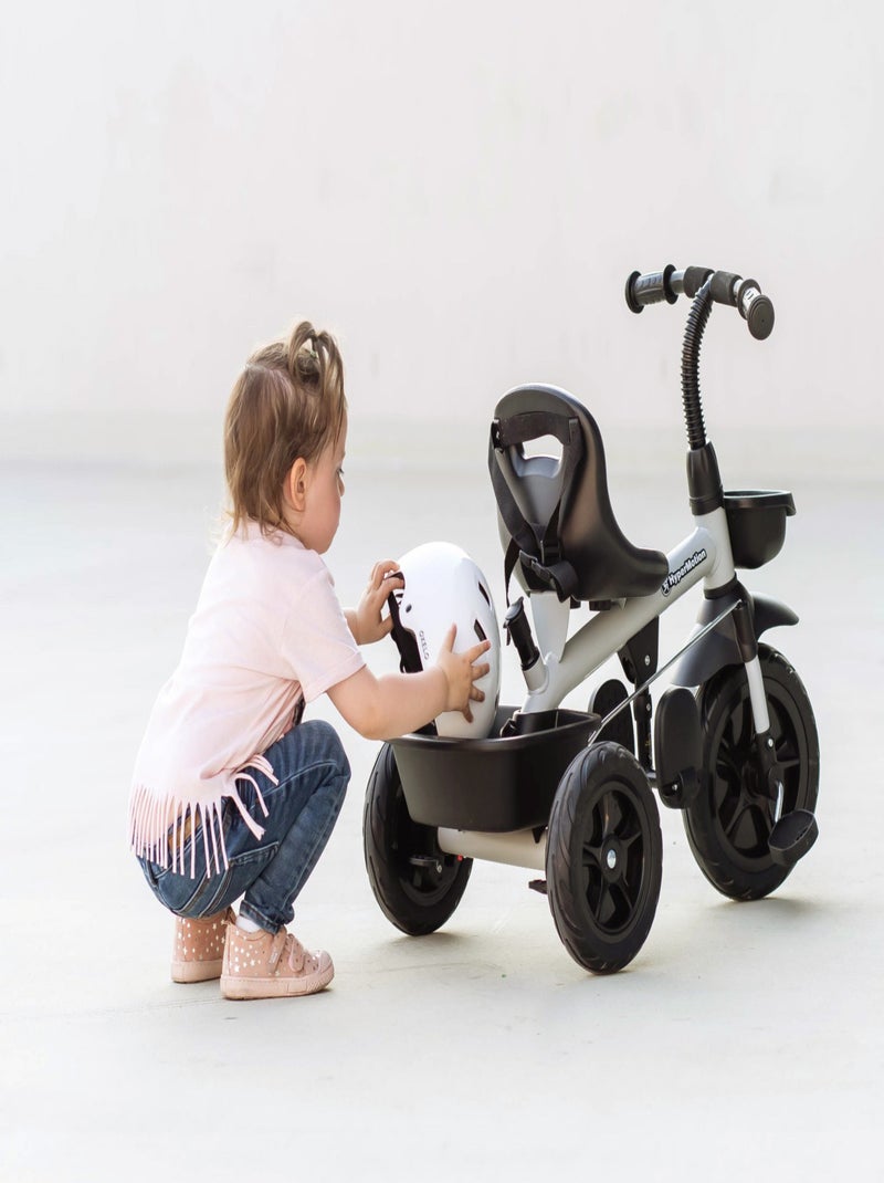 Tricycle Évolutif 1 à 5 ans - Poussoir Réglable, Démontable Couplé avec Guidon N/A - Kiabi