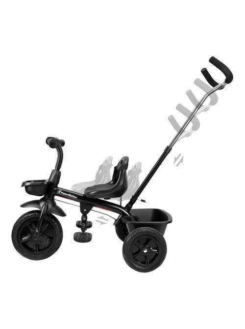 Tricycle évolutif avec canne parentale roues larges HyperMotion - Kiabi Tricycle évolutif avec canne parentale roues larges HyperMotion - Kiabi