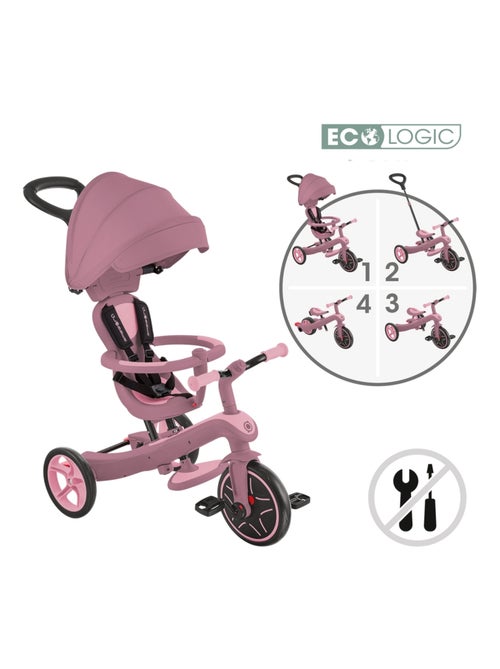 Tricycle évolutif EXPLORER 4 en 1 DELUXE ECO - Kiabi
