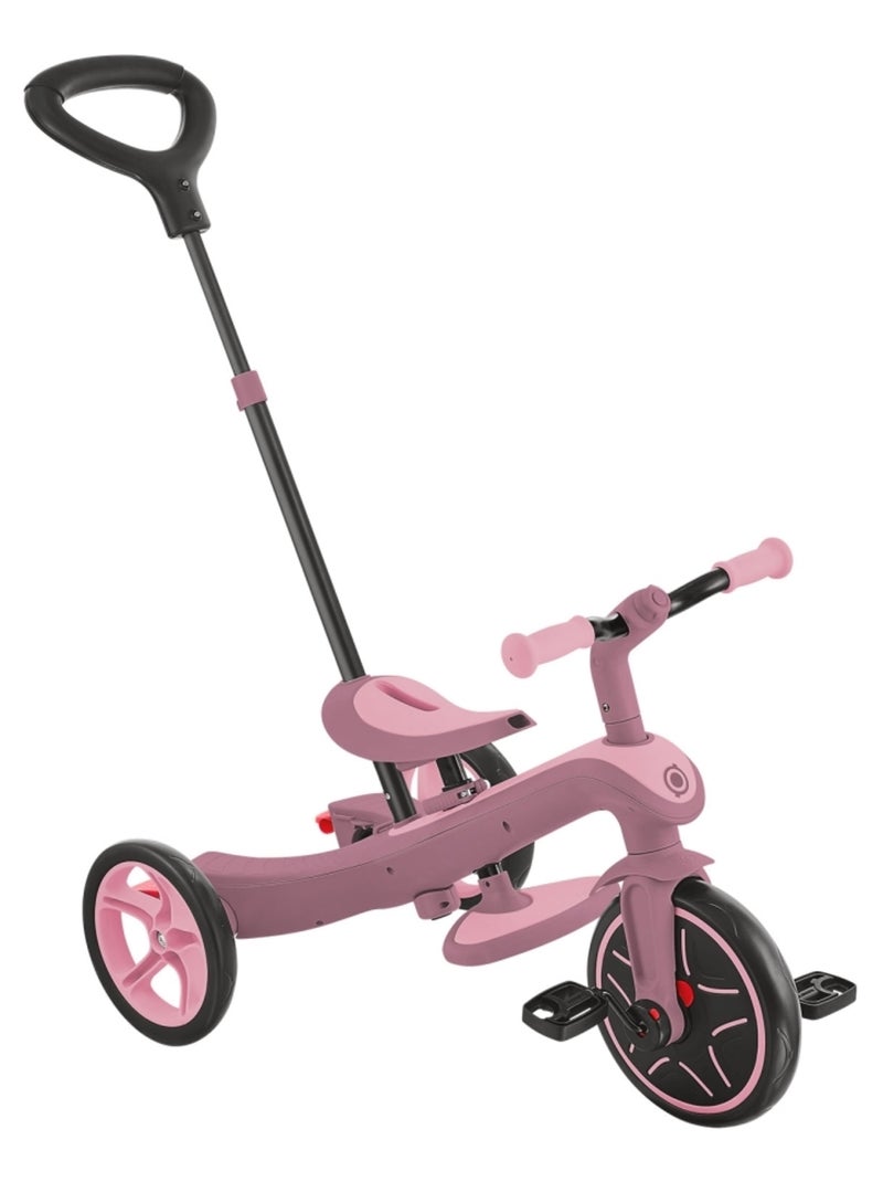 Tricycle évolutif EXPLORER 4 en 1 DELUXE ECO Rose parme - Kiabi