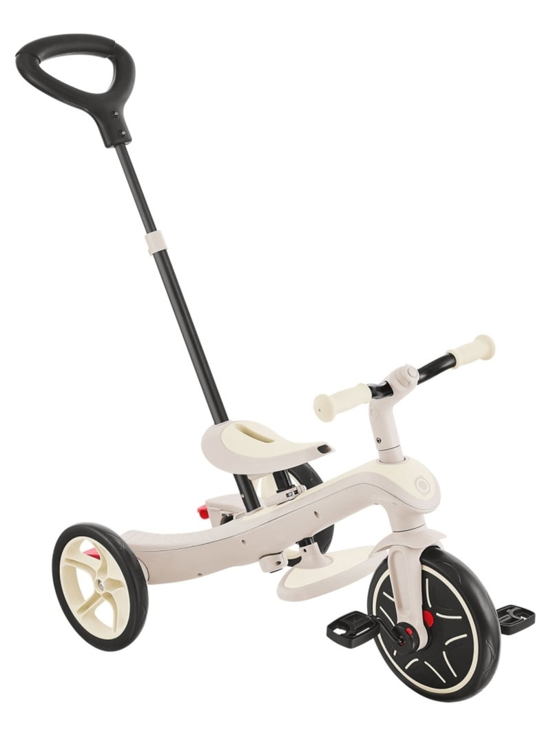 Tricycle évolutif EXPLORER en DELUXE ECO Taupe Kiabi