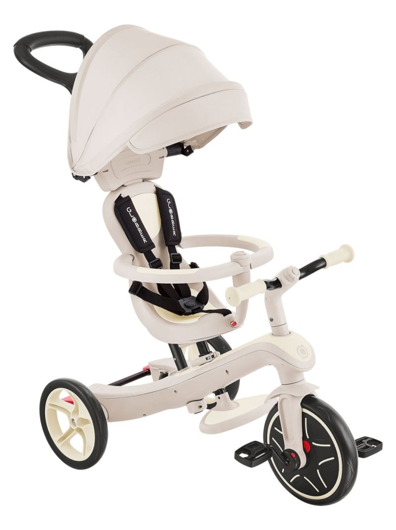 Tricycle évolutif EXPLORER 4 en 1 DELUXE PLAY ECO Taupe - Kiabi