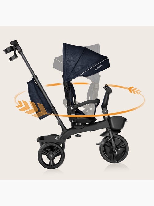 Tricycle évolutif LIONELO Kori - Siège réversible & réglable - Jusqu'à 25 kg - Panier inclus - Kiabi Tricycle évolutif LIONELO Kori - Siège réversible & réglable - Jusqu'à 25 kg - Panier inclus - Kiabi
