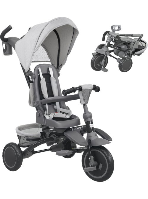 Tricycle évolutif pliable réglable 6 en 1 - Kiabi