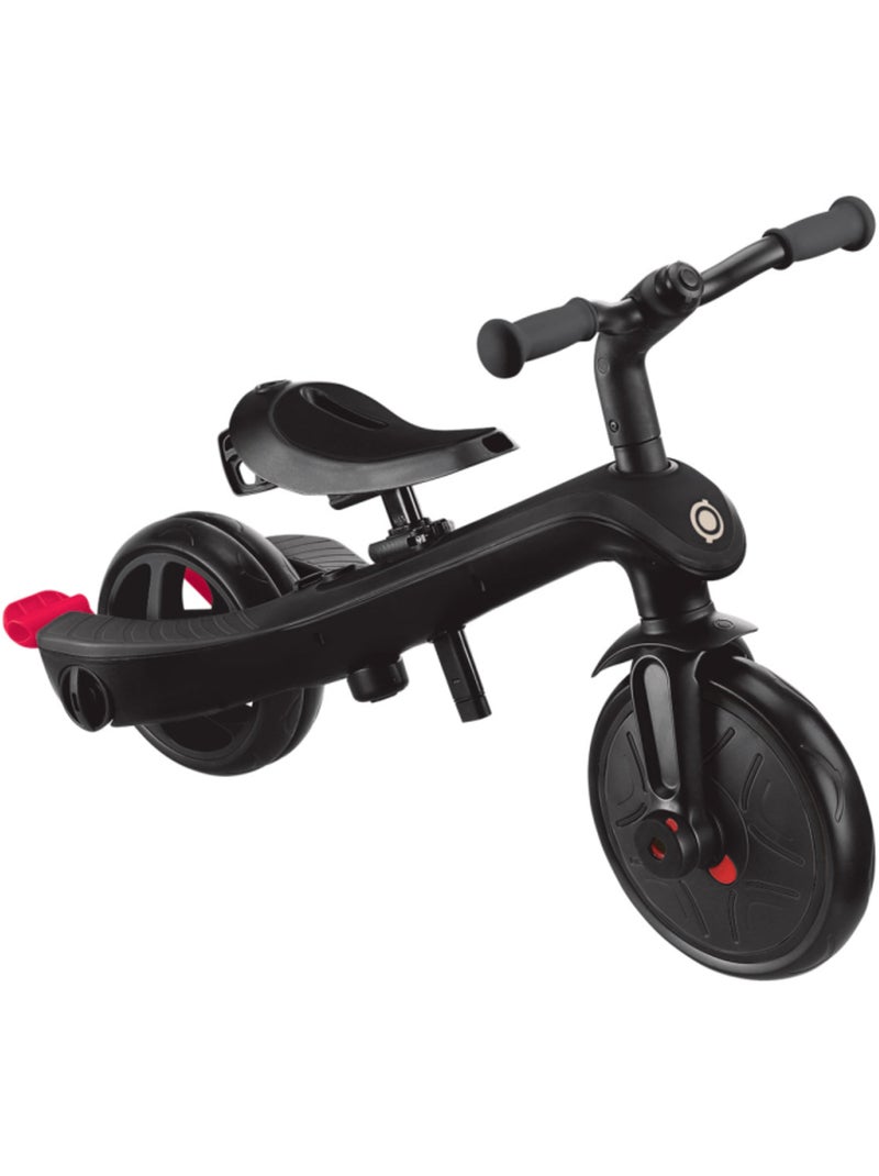 Tricycle évolutif pour bébé EXPLORER 4 en 1 Noir - Kiabi