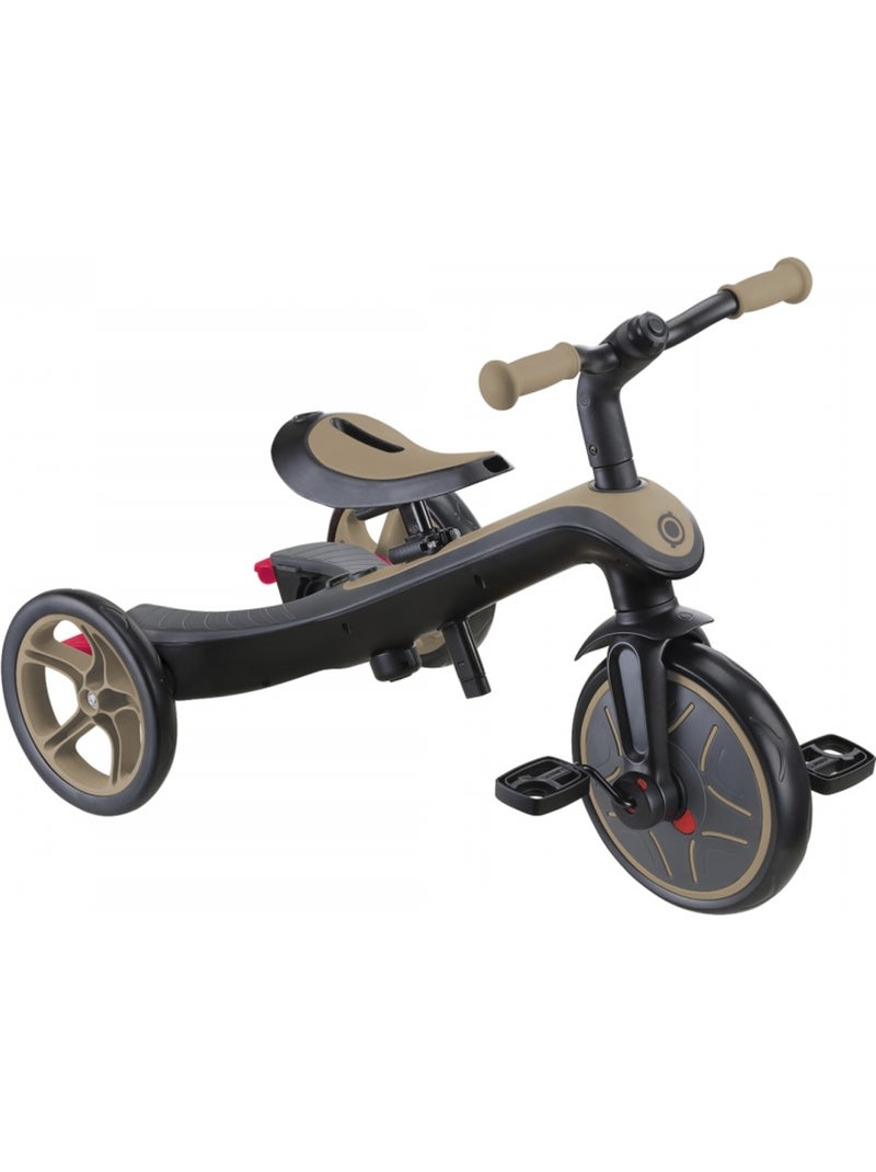 Tricycle évolutif pour bébé EXPLORER 4 en 1 Taupe - Kiabi