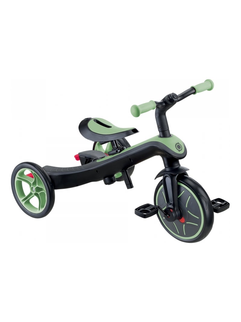 Tricycle évolutif pour bébé EXPLORER 4 en 1 Vert Sauge - Kiabi