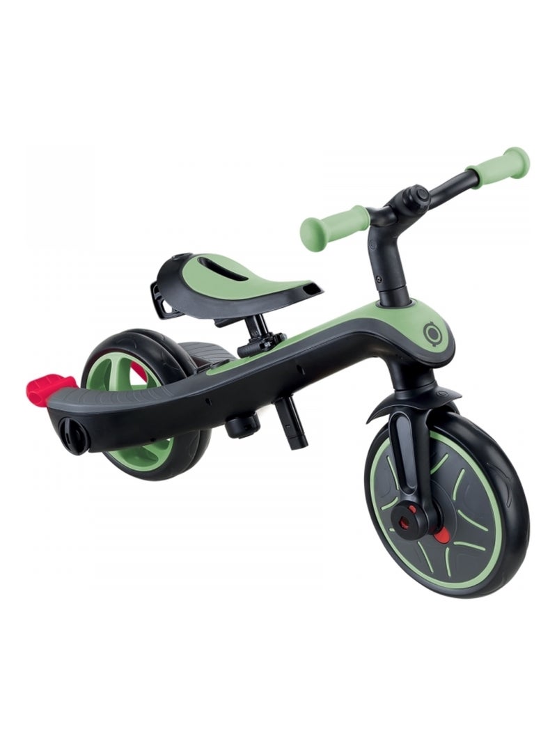 Tricycle évolutif pour bébé EXPLORER 4 en 1 Vert Sauge - Kiabi