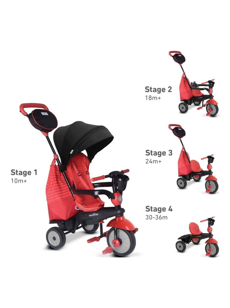 Tricycle evolutif Swing smartrike Rouge - Kiabi