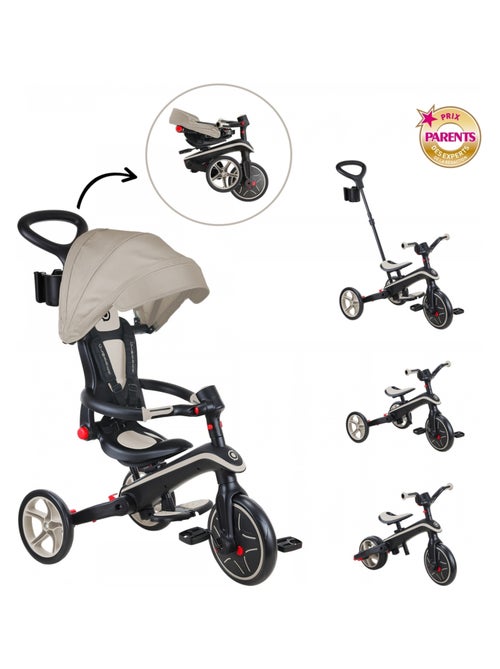 Tricycle EXPLORER 4-en-1 Évolutif & Pliable - Kiabi Tricycle EXPLORER 4-en-1 Évolutif & Pliable - Kiabi