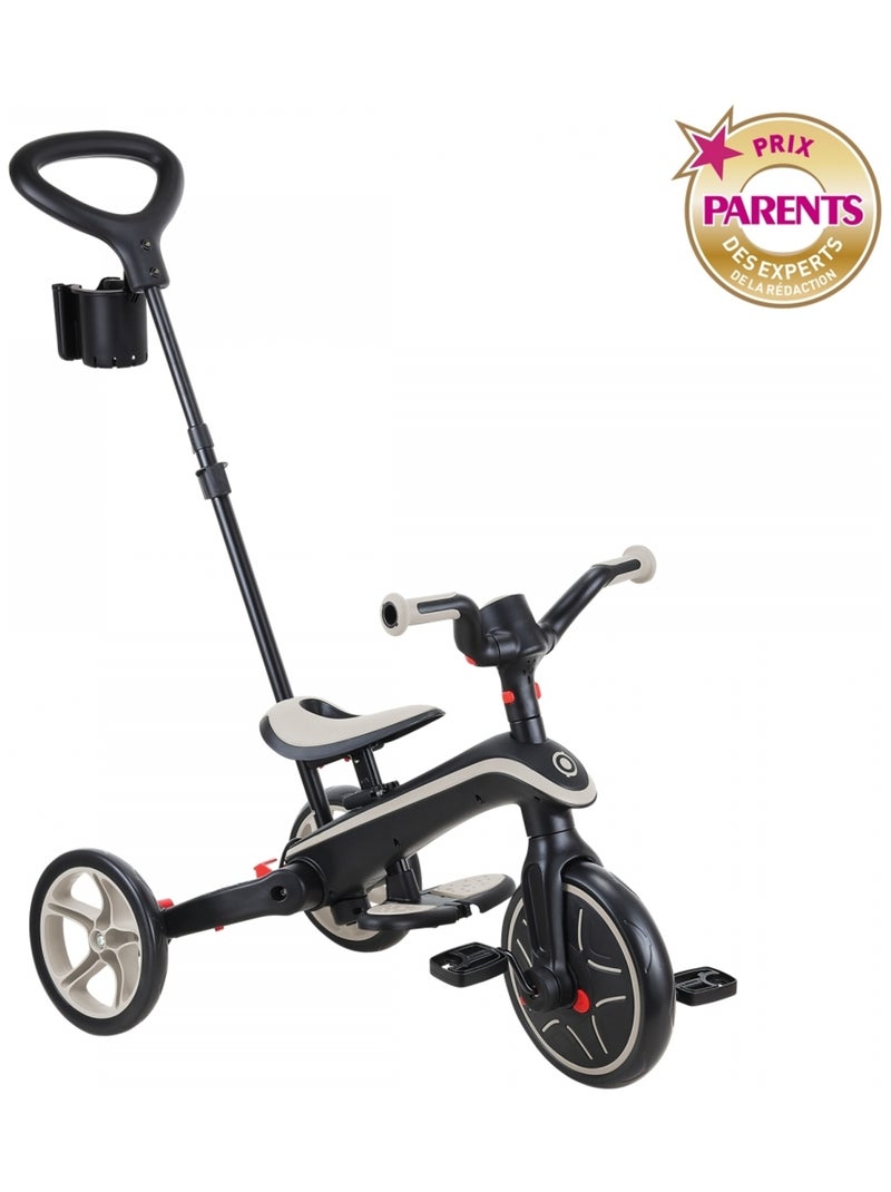 Tricycle EXPLORER 4-en-1 Évolutif & Pliable Taupe - Kiabi