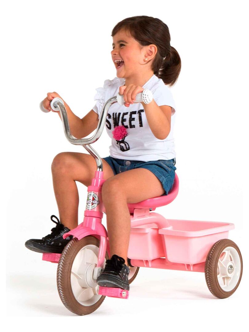 Tricycle enfant Ceety avec des pneus confort - rose vert - N/A - Kiabi -  119.99€