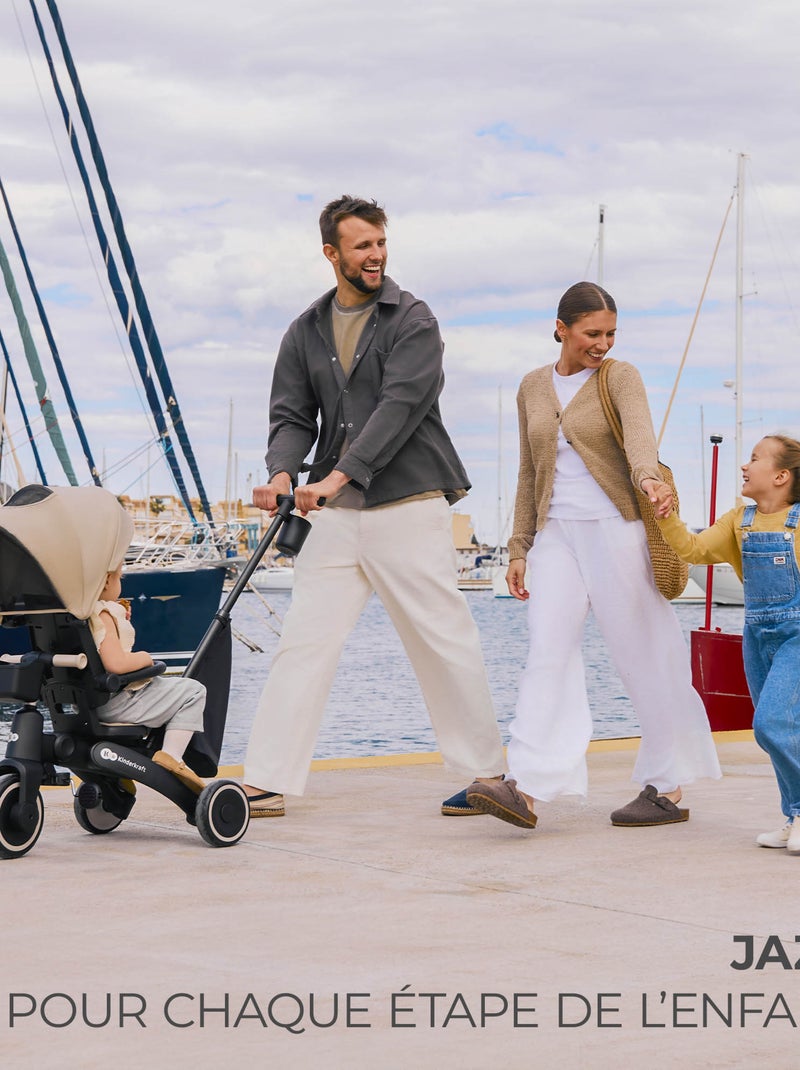 Tricycle jazz 2 modèle pratique et confortable Rose - Kiabi