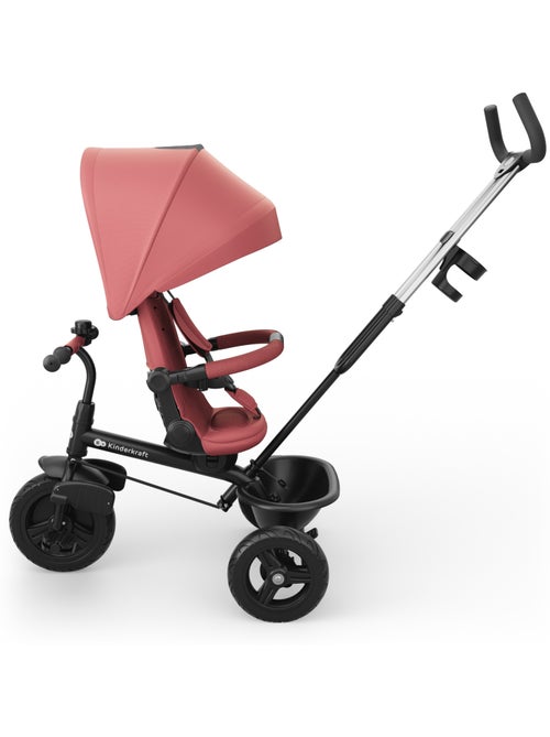 Tricycle Kinderkraft ASTON 2 PLUS 6en1 canopy fenêtre AIR FLOW siège 360° semi-allongée - Kiabi Tricycle Kinderkraft ASTON 2 PLUS 6en1 canopy fenêtre AIR FLOW siège 360° semi-allongée - Kiabi