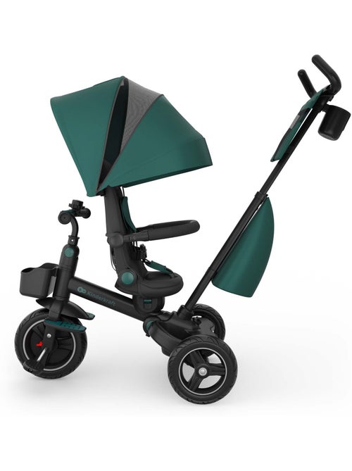 Tricycle Kinderkraft SPINSTEP 2 PLUS 6en1 roue libre poignée télescopique dossier semi-allongé - Kiabi Tricycle Kinderkraft SPINSTEP 2 PLUS 6en1 roue libre poignée télescopique dossier semi-allongé - Kiabi