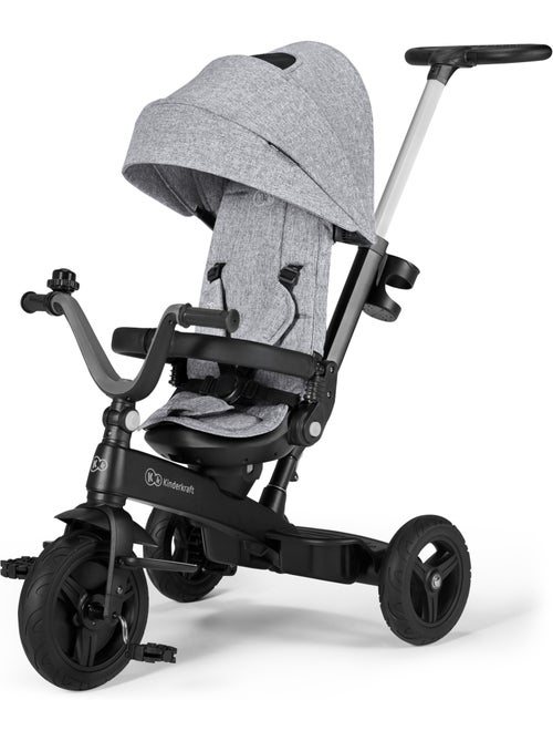 Tricycle Kinderkraft TWIPPER 5 en 1 évolutif siège pivotant 360° CLICK & TWIST - Kiabi Tricycle Kinderkraft TWIPPER 5 en 1 évolutif siège pivotant 360° CLICK & TWIST - Kiabi