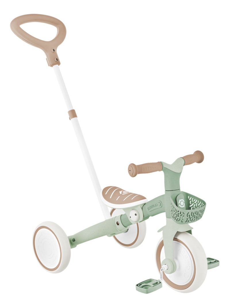 Tricycle LEARNING 3 EN 1PLUS ECO Vert Sauge - Kiabi