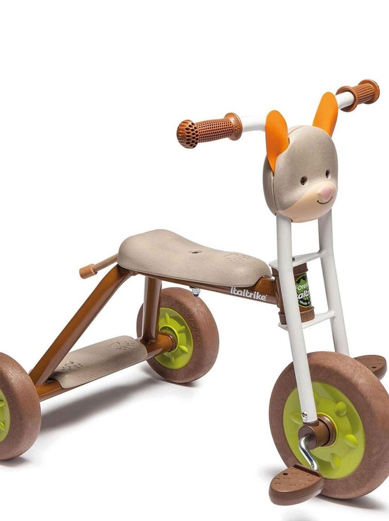 Tricycle nature lapin Italtrike Marron - Kiabi